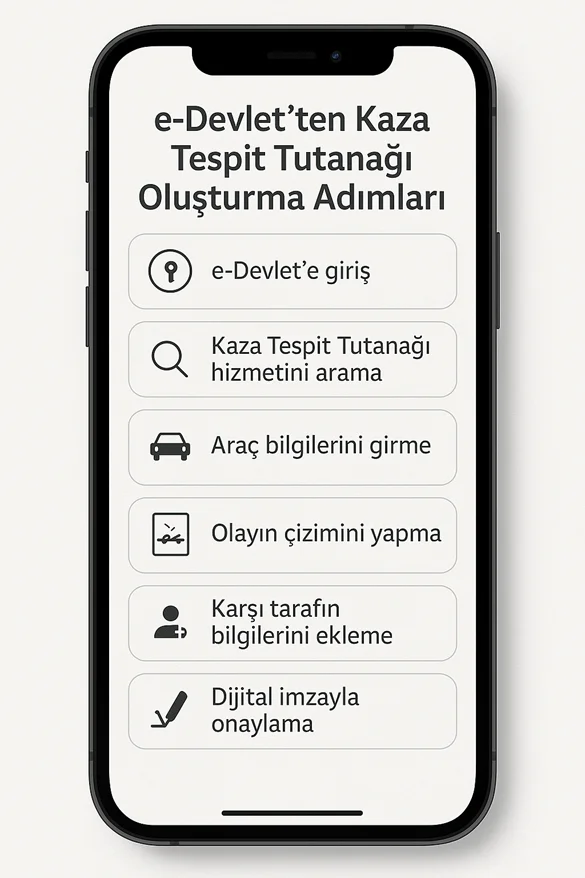 Kaza Tespit Tutanağı