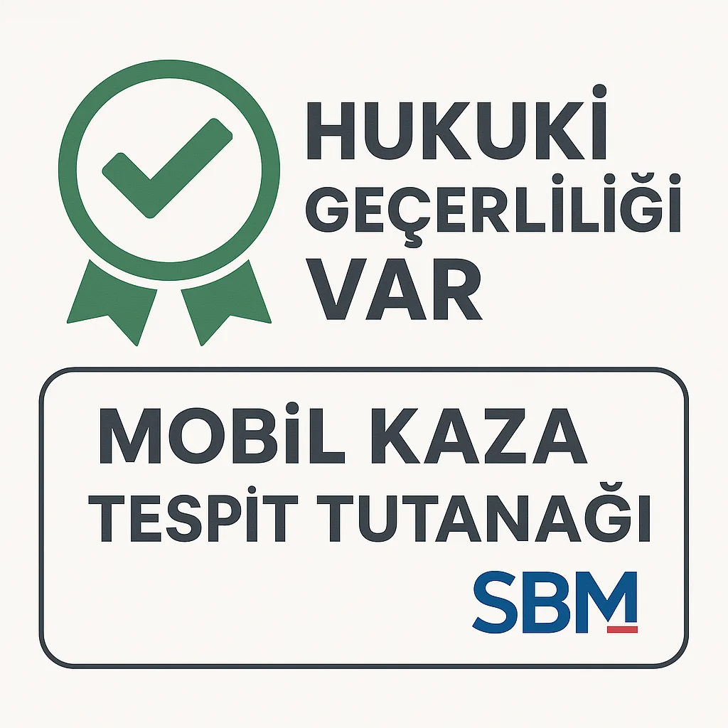 Mobil Kaza Tespit Tutanağı