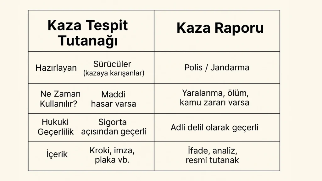Kaza Raporu