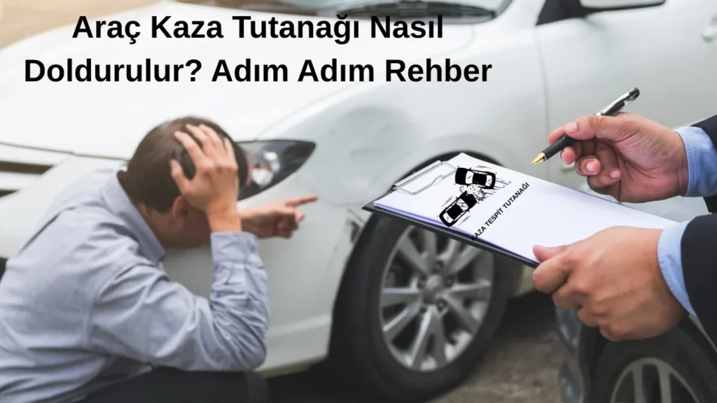 Araç Kaza Tutanağı Nasıl Doldurulur? Adım Adım Rehber