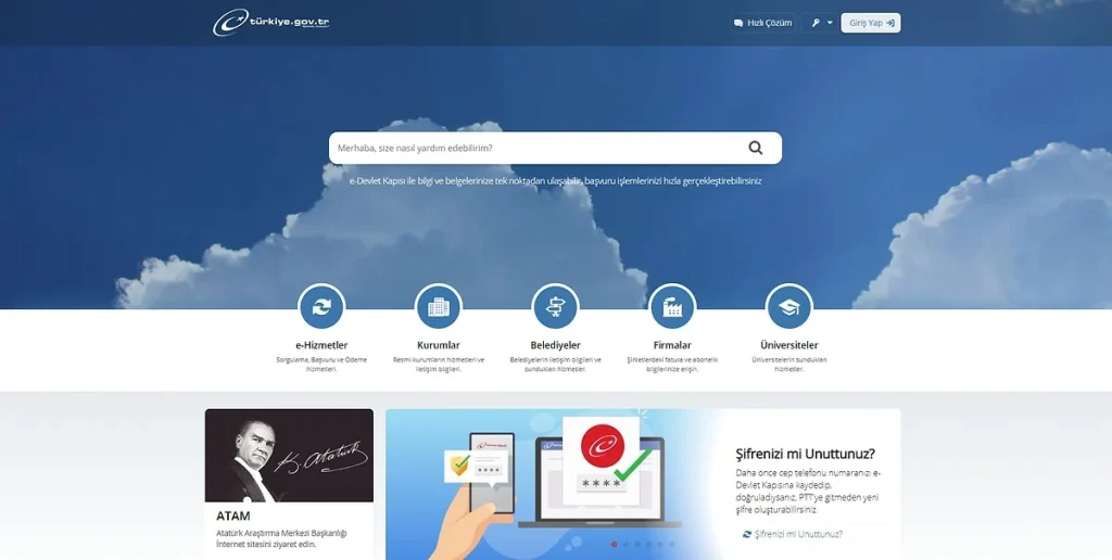 E-devlet Kaza Tutanağı