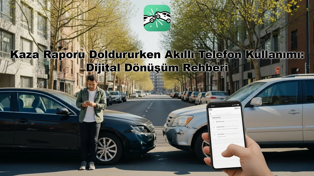 Akıllı Telefonla Kaza Raporu Nasıl Hazırlanır: Dijital Dönüşüm Rehberi
