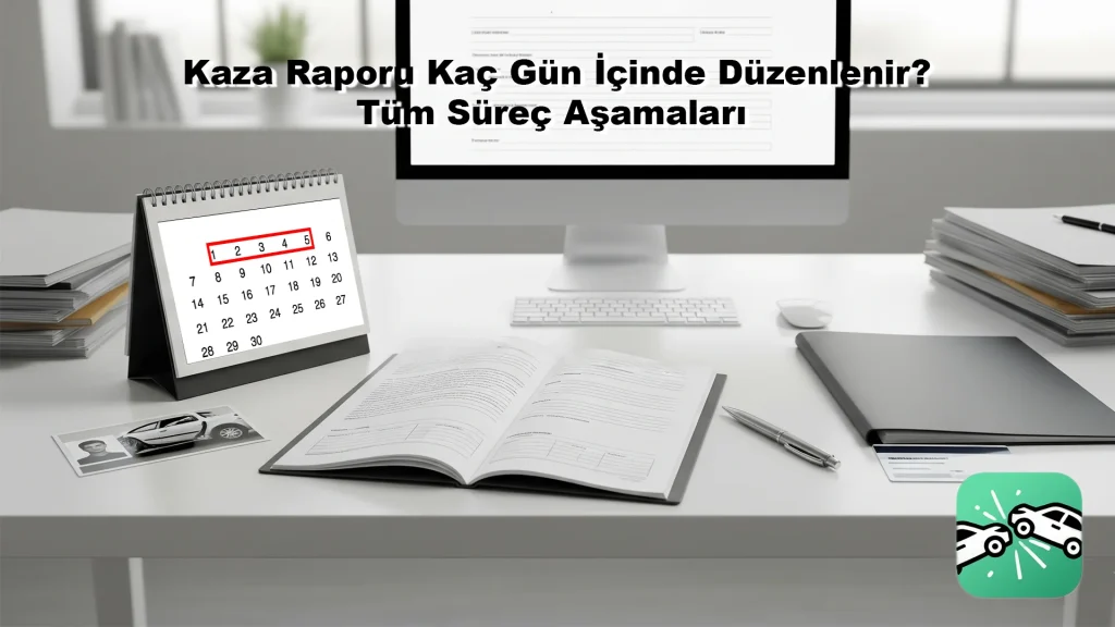 Kaza Raporu Kaç Gün İçinde Düzenlenir? Tüm Süreç Aşamaları