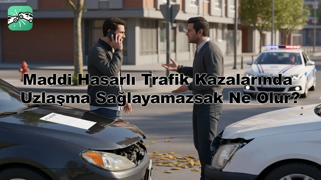 Maddi Hasarlı Trafik Kazalarında Uzlaşma Sağlayamazsak Ne Olur?