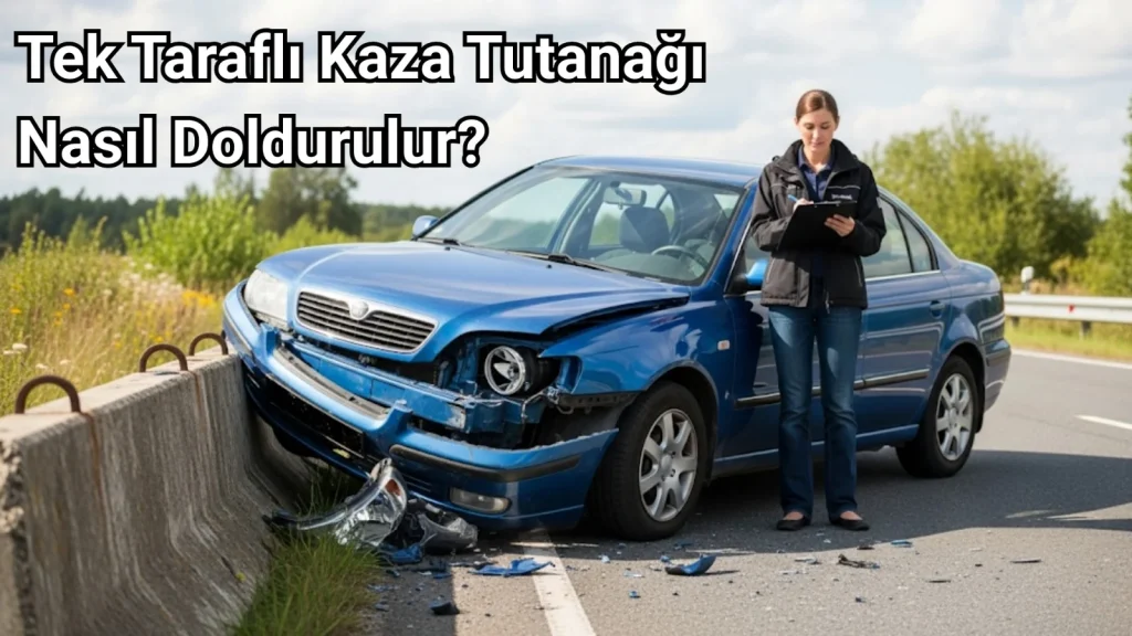 Tek Taraflı Kaza Tutanağı Nasıl Doldurulur?