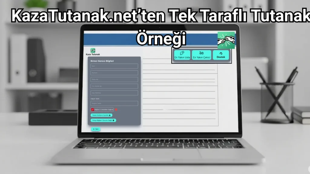 Tek Taraflı Kaza Tutanağı Nasıl Doldurulur?