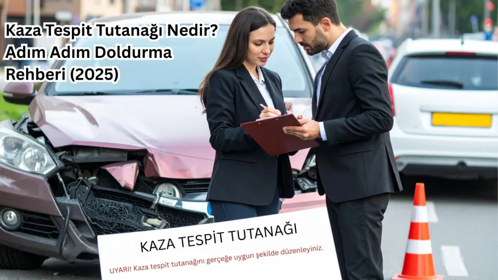 Kaza Tespit Tutanağı Nedir? Adım Adım Doldurma: 2025 Rehberi
