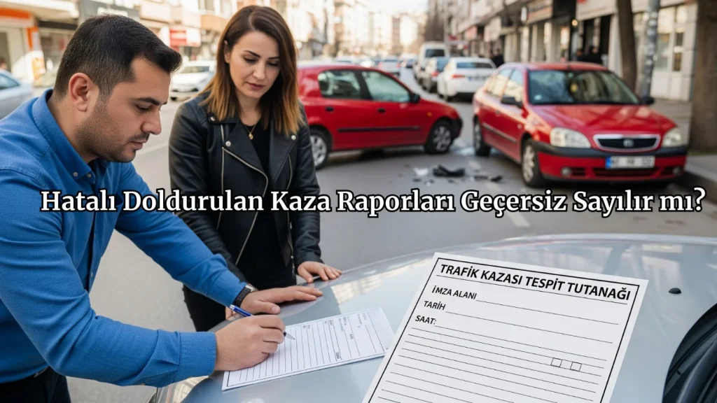 Kaza Raporu Nasıl Doldurulur? Adım Adım Görselli Anlatım